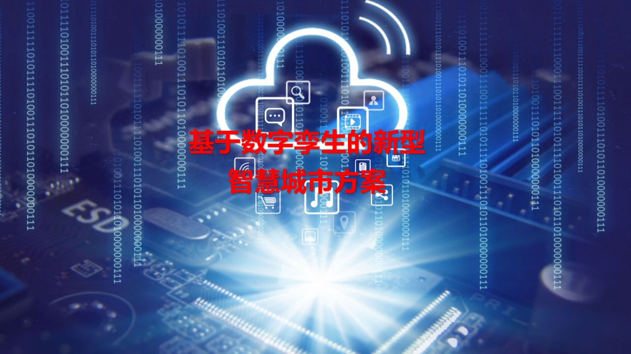 数字孪生城市解决方案[44页PPT]